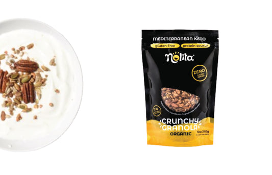 Granola Crunchy com noz-pecã e sementes